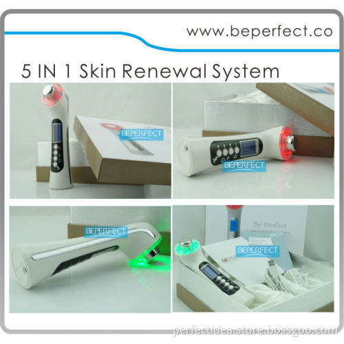 2013 Rechargeable Photon Ultrasonic skin care beauty instrument